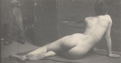 Female Nude from the Back by Thomas Eakins