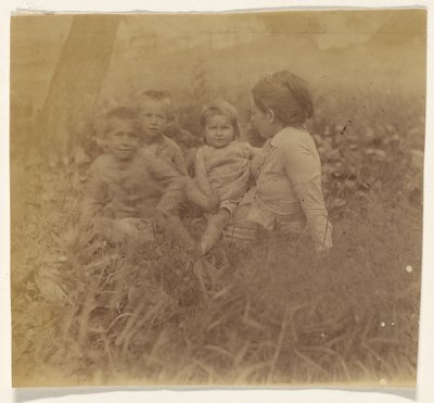 Frances Eakins Crowell and Four of Her Children by Thomas Eakins