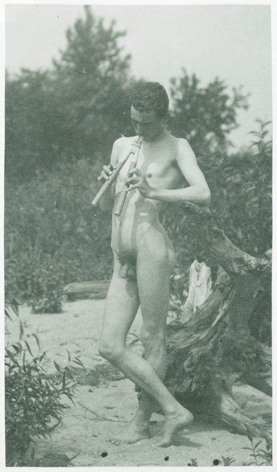 J. Laurie Wallace Study for Arcadia, c. 1883 by Thomas Eakins