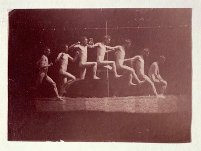 Marey Wheel Photographs of George Reynolds by Thomas Eakins