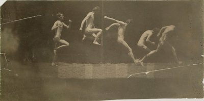 Marey Wheel Photographs of George Reynolds, 1884 by Thomas Eakins