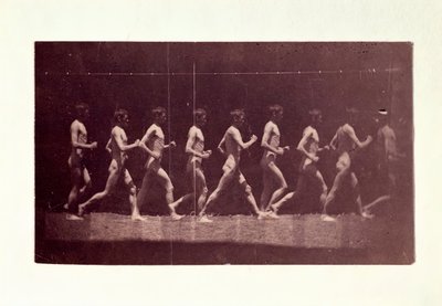 Marey Wheel Photographs of George Reynolds by Thomas Eakins