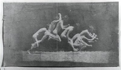 Marey Wheel Photographs of George Reynolds, 1884 by Thomas Eakins