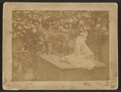 Margaret Eakins and Harry by Thomas Eakins