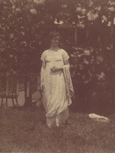 Mrs. Louis Kentin in Empire Dress by Thomas Eakins