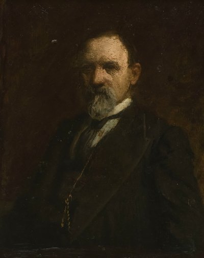 Study for Portrait of Joshua Ballinger Lippincott by Thomas Eakins