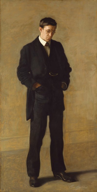 The Thinker: Portrait of Louis N. Kenton by Thomas Eakins