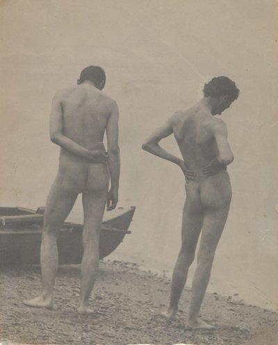 Thomas Eakins and John Laurie Wallace on a Beach by Thomas Eakins
