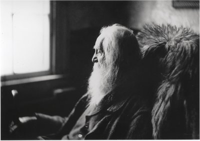 Walt Whitman in Camden, N.J. by Thomas Eakins