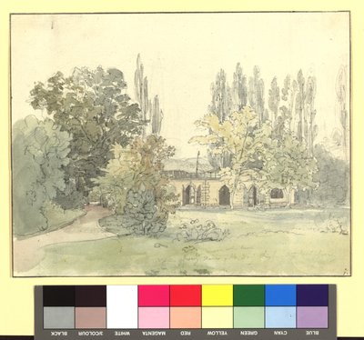 Summer House in the Park of Prince Paar by Thomas Ender