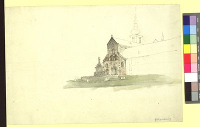 Vienna Surroundings: Heiligenkreuz by Thomas Ender