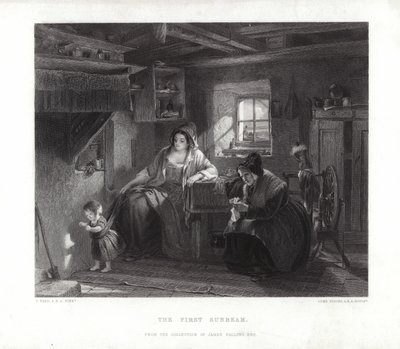 The First Sunbeam by Thomas Faed