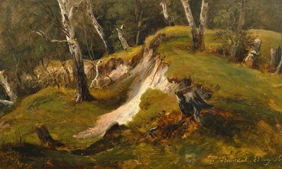 Birch Stocks in Romsdal by Thomas Fearnley