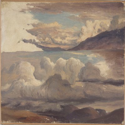 Clouds over the Fjord by Thomas Fearnley