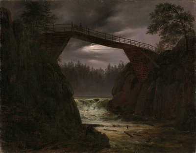 The Bridge at Arendal, Norway by Thomas Fearnley