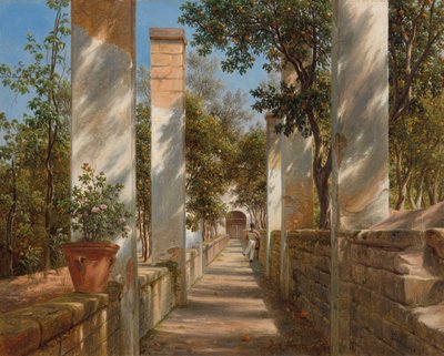 Pergola with Oranges, c. 1834 by Thomas Fearnley