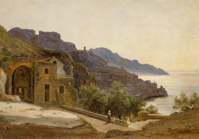 Terrace in Amalfi by Thomas Fearnley