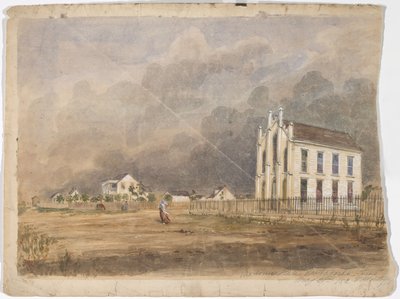 Masonic Hall, Matagorda, Texas, May 21, 1852 by Thomas Flintoff