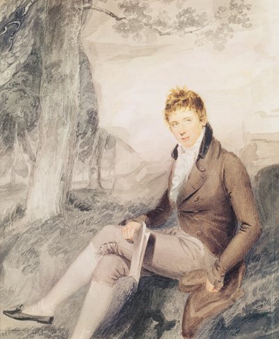 Portrait of Henry John Temple, 3rd Viscount Palmerston by Thomas Frank Heaphy