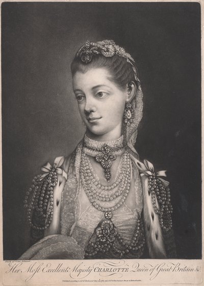 Her Most Excellent Majesty Charlotte, Queen of Great Britain by Thomas Frye
