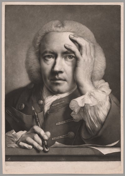 Self-Portrait, from Life-Sized Heads by Thomas Frye