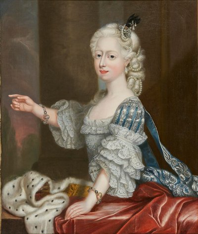 Princess Augusta Frederica of Great Britain, Duchess of Brunswick-Wolfenbüttel by Thomas Frye