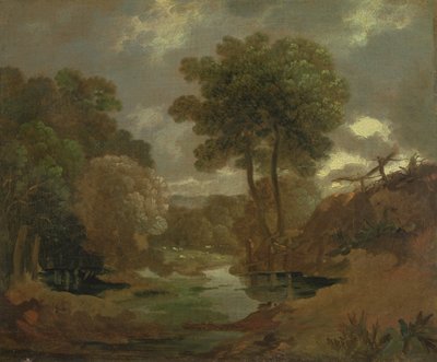 A Pool in the Woods, 1750 by Thomas Gainsborough