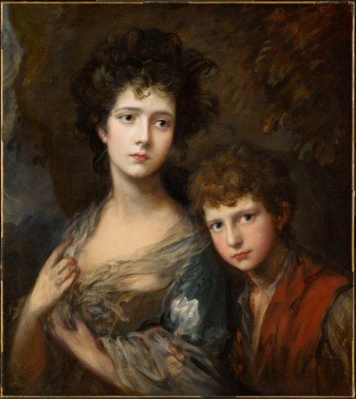 Elizabeth and Thomas Linley by Thomas Gainsborough