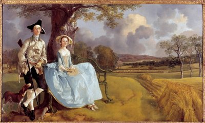 Full-Length Portrait of Robert Andrews and His Wife by Thomas Gainsborough