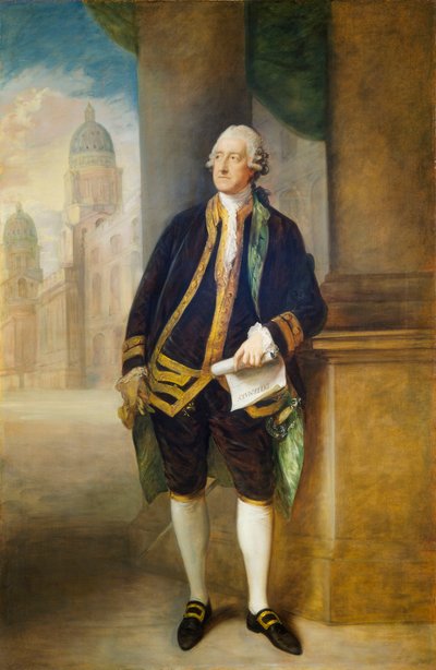 John Montagu, 4th Earl of Sandwich by Thomas Gainsborough
