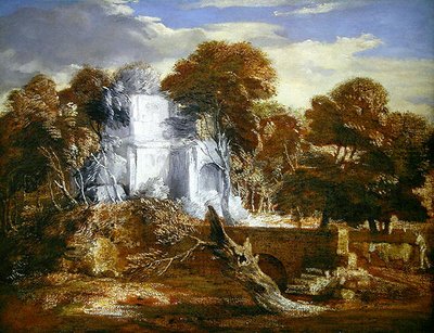 Landscape with a Figure and Cattle by Thomas Gainsborough