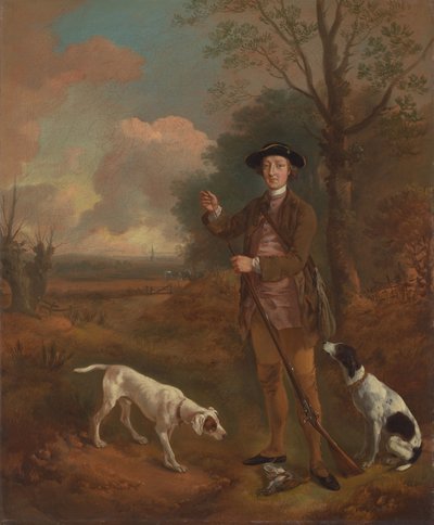 Major John Dade of Tannington, Suffolk by Thomas Gainsborough