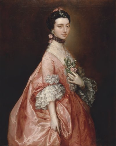 Mary Little, later Lady Carr, ca. 1765 by Thomas Gainsborough
