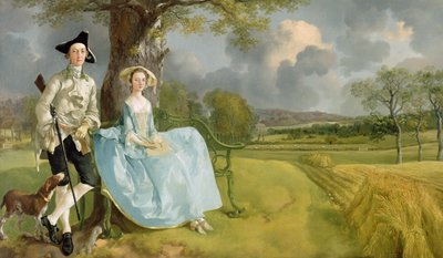 Mr and Mrs Andrews by Thomas Gainsborough