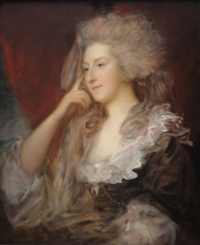 Mrs. Maria Anne Fitzherbert by Thomas Gainsborough