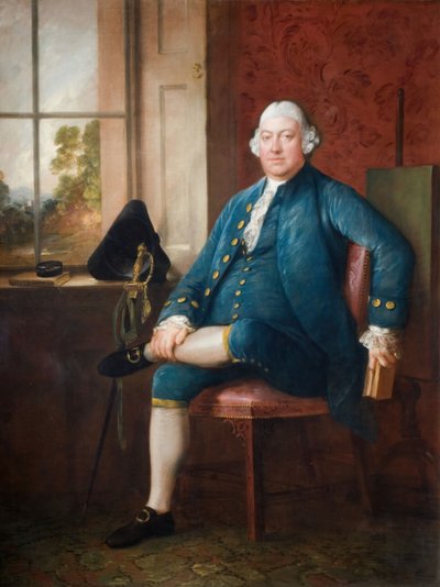 Portrait Of Matthew Hale by Thomas Gainsborough