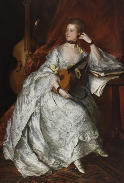 Portrait of Ann Ford (later Mrs. Philip Thicknesse) by Thomas Gainsborough