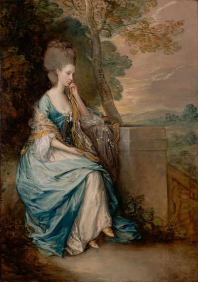 Portrait of Anne, Countess of Chesterfield by Thomas Gainsborough
