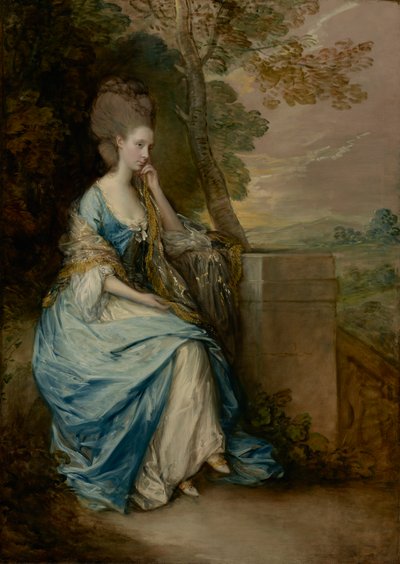 Portrait of Anne, Countess of Chesterfield, 1777-8 by Thomas Gainsborough