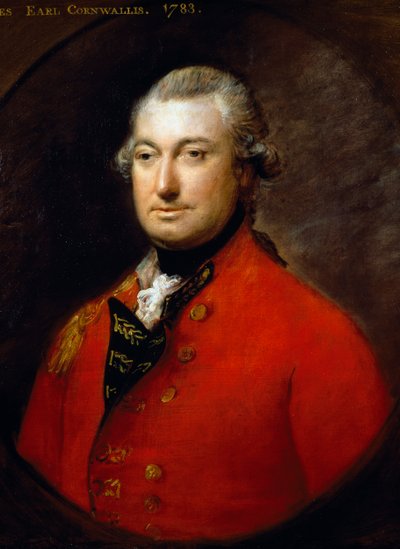 Portrait of Charles Cornwallis by Thomas Gainsborough