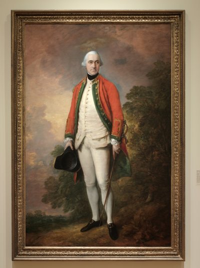 Portrait of George Pitt, First Lord Rivers by Thomas Gainsborough