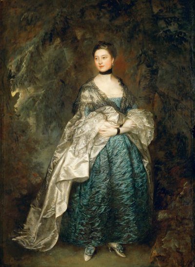 Portrait of Lady Alston, Gertrude Durnford, 1760 by Thomas Gainsborough