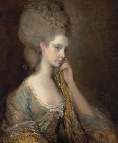Portrait of Lady Anne Thistlethwaite, Countess of Chesterfield by Thomas Gainsborough
