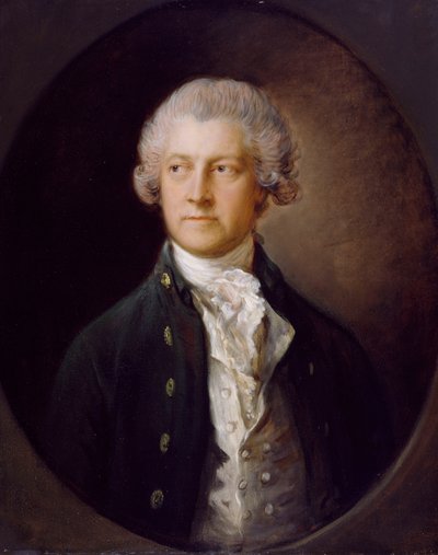 Portrait of Lewis Bagot, Bishop of Bristol by Thomas Gainsborough