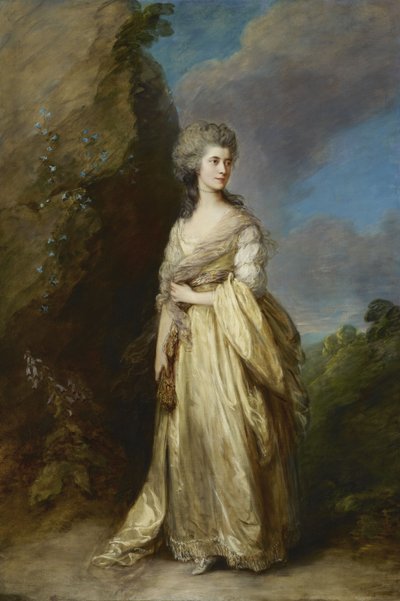 Portrait of Mrs. Peter William Baker by Thomas Gainsborough