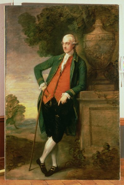 Portrait of Sir Harbord Harbord, Bt. Mp. by Thomas Gainsborough