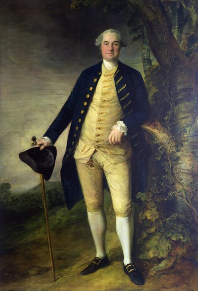 Portrait of William Hall, 2nd Viscount Gage by Thomas Gainsborough