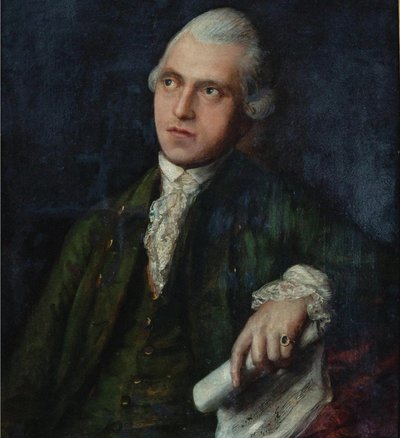 Portrait of the Composer and Violinist Antonín Kammel by Thomas Gainsborough