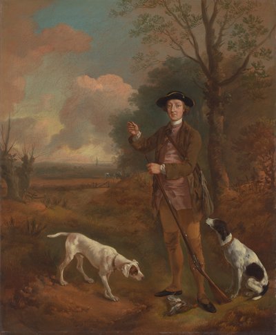 Major John Dade of Tannington, Suffolk by Thomas Gainsborough RA