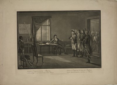 Emperor Paul I condescending to visit Kosciusko in the prison by Thomas Gaugain